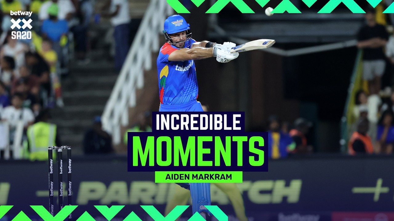 How Aiden Markram has dominated in every season | Betway SA20