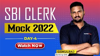 Crack SBI CLERK - Mock test series For Aptitude 2022 | Bank exam coaching | Veranda Race, DAY - 4