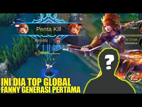 KALIAN HARUS TAU INI DIA TOP GLOBAL FANNY GENERASI PERTAMA SEBELUM MIKASA & ZXUAN! MOBILE LEGENDS