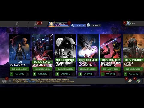 MCOC Variant 6 und dann Stammtisch