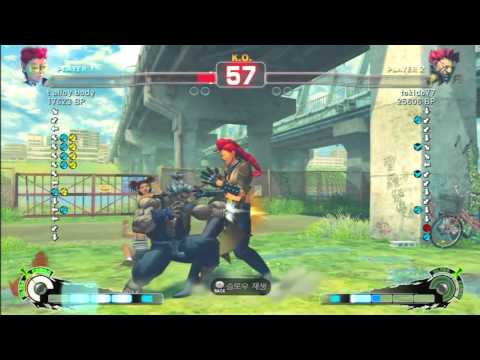 SSF4 Rank Match  t alloy body (VI)  vs  tokido77 (GO)