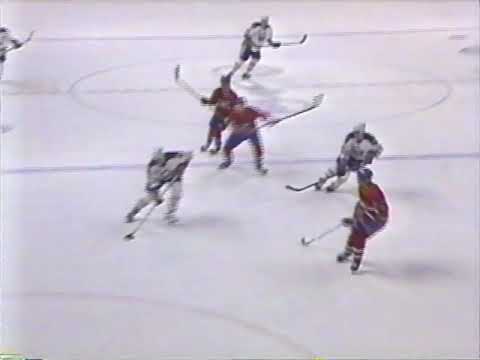Dave Andreychuk Goal - Game 1, 1990 Adams Division Semi Finals Canadiens vs. Sabres