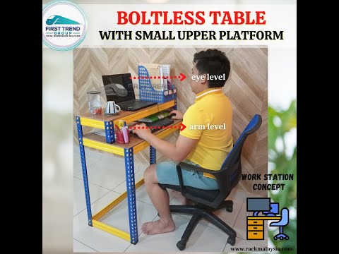 Do you know Boltless Rack could be modified into TABLE?