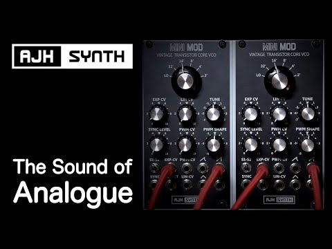 The Sound of Pure Analogue - Vintage Tone meets Modern Modular in Eurorack form