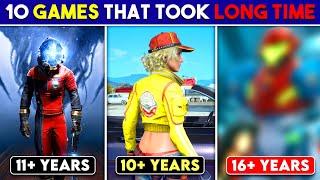 10 Games That Took Most Time To Develop 🥲  15+ 