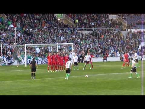 GOL ENTERO en HD de Javi Soria  Racing de Santander 1-1 SD Compostela en HD
