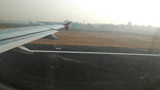preview picture of video 'Air India flight take off from Nagpur airport.'