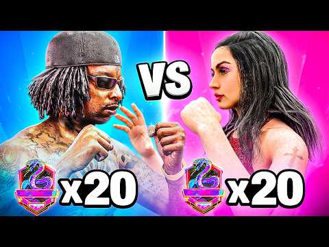 BOYS vs GIRLS in Warzone! (IRIDESCENT ONLY)