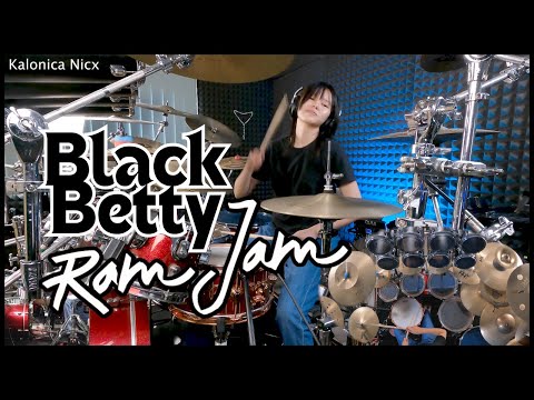 Ram Jam - Black Betty || Drum cover by KALONICA NICX