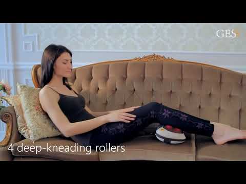 Šildanti pagalvė GESS uShiatsu Masažo pagalvė video