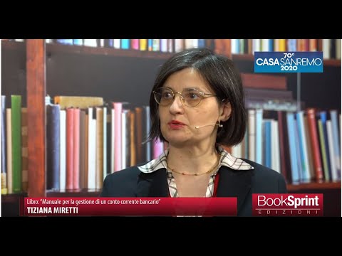 Tiziana Miretti da Casa Sanremo 2020 - BookSprint Edizioni