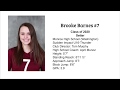 Brooke Barnes Class of 2020, Setter, May 2018 Highlights