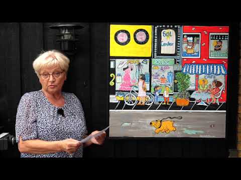 Jeanne Anthonisen fortæller om sin kunst - Fredag Formiddag