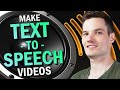 How to Make Text to Speech Videos for FREE