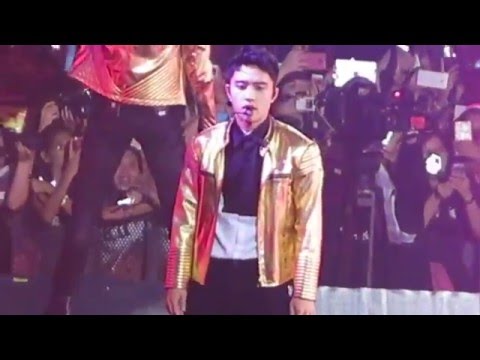 [Kyungsoo Fancam] 160123 EXO in Manila Day 1 - El Dorado
