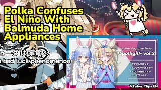 Polka Confuses El Niño With Balmuda Home Appliances | Omaru Polka