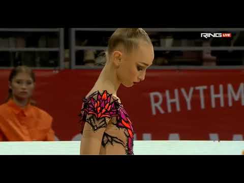 Viktoriia Onopriienko Ribbon Final 28,950 (BRONZE) - World Cup Sofia 2022