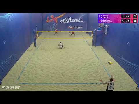 23:20 V. Dudnyk / V. Kushch - A. Kotelenets / M. Zapliusvichka 03.01.2023 | Winners Beach Volleyball
