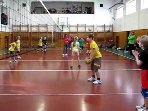 Minivolejbal Sokolov - KLM 2 oranžový