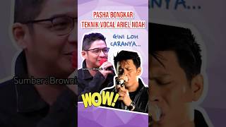 Download lagu Akhirnya Terbongkar‼️ Pasha Ungu Menirukan Teknik Vocal Ariel Noah #arielnoah #pashaungu #reaction mp3
