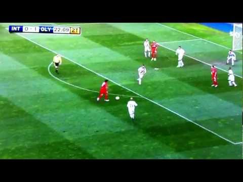 Olympiakos Piraeus vs Inter : Modesto Gol (2-0) - Amichevole 21/08/2011