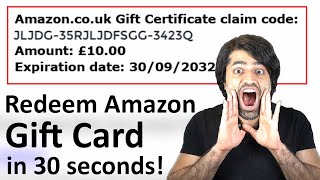 How to Redeem Amazon Gift Card