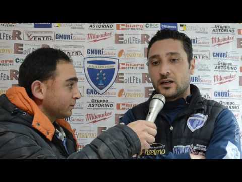 Edilferr Cittanova Calcio a 5 - Real Cefalù, intervista ad Angelo Milano  (Tecnico Edilferr)