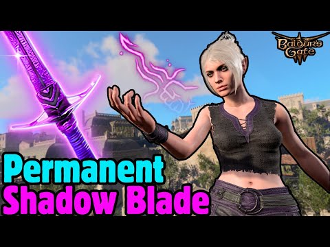 How to Make a PERMANENT SHADOW BLADE in Baldur's Gate 3 Patch 8