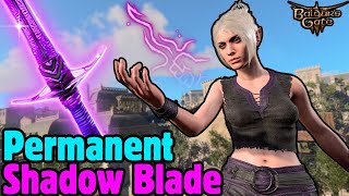 How to Make a PERMANENT SHADOW BLADE in Baldur's Gate 3 Patch 8