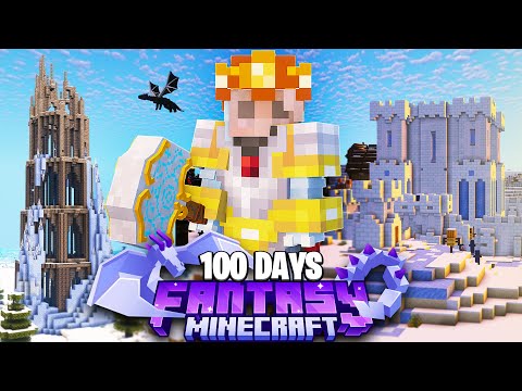 Insane Challenge: Surviving 100 Days in Minecraft Hardcore Fantasy World