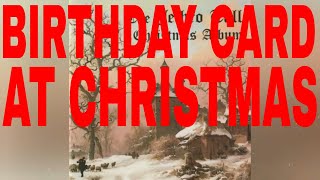 JETHRO TULL - BIRTHDAY CARD AT CHRISTMAS - CHRISTMAS ALBUM - TRACK 1