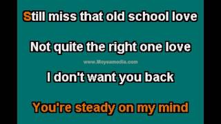 Divine Brown   Old Skool Love LG HD Karaoke PK02458