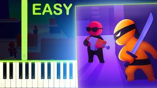 STEALTH MASTER THEME - EASY Piano Tutorial