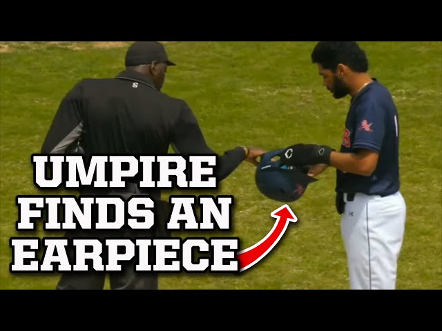 Umpires find illegal devices in helmets, a breakdown