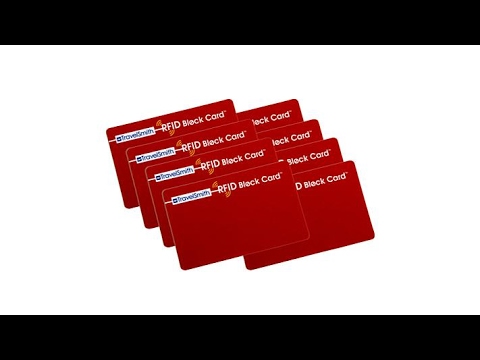 TravelSmith 8pack of CreditCardSize RFIDBlocking Cards