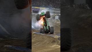 Fiery Grave Digger Freestyle! #shorts
