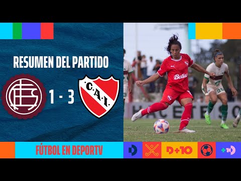Lanús 1-3 Independiente  | Resumen | Fecha 7 | Campeonato Femenino YPF 2023 | Primera División
