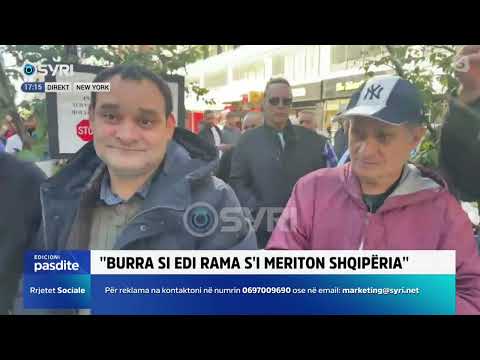 'Na vjen turp që Edi Rama na vjen në Amerikë', protestuesit: Nuk e duam këtë vizitë