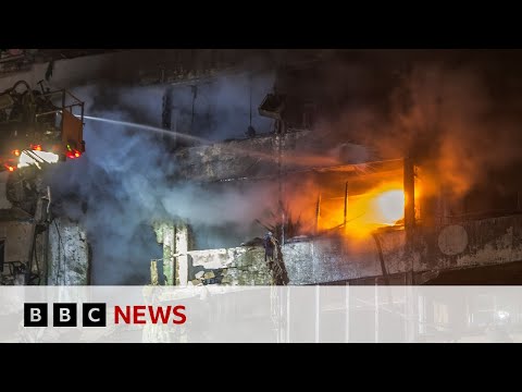Video | Russia and Ukraine trade deadly strikes as US and Moscow hold talks | BBC News