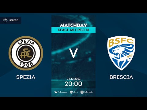 AFL21. Italy. Serie D. Day 17. Spezia - Brescia
