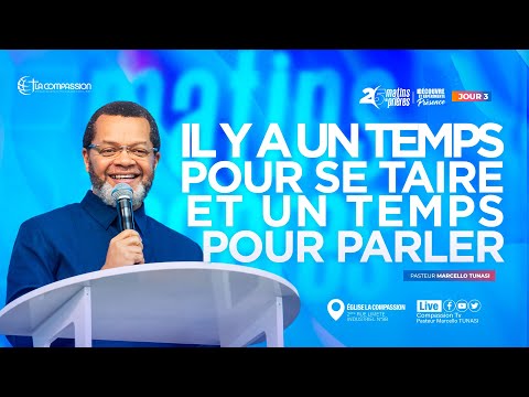 IL Y A UN TEMPS POUR SE TAIRE ET UN TEMPS POUR PARLER _ PS MARCELLO TUNASI _ DIM 03/08/2025