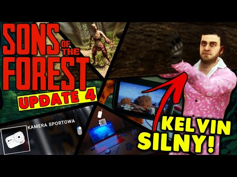 CO NOWEGO W CZWARTYM UPDATE DO SONS OF THE FOREST!? (Kamera sportowa, lepszy Kelwin, nowe GPS)