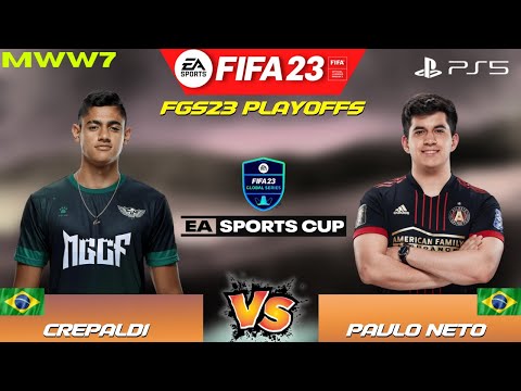 FIFA 23 | Crepaldi VS Paulo Neto - Fgs23 Playoffs - Pro VS Pro