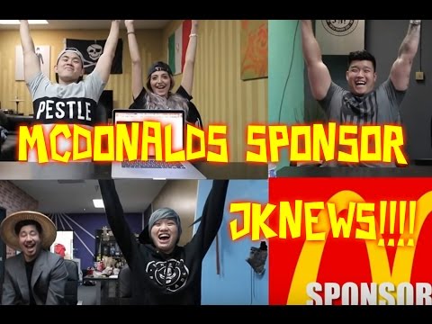 @McDonalds PLEASE SPONSOR JUSTKIDDINGNEWS!!!!!!!!!!!!