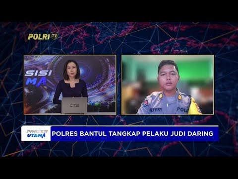 LIVE - KASI HUMAS POLRES BANTUL, PENANGKAPAN PELAKU JUDI DARING &amp; PENGGELAPAN MOTOR