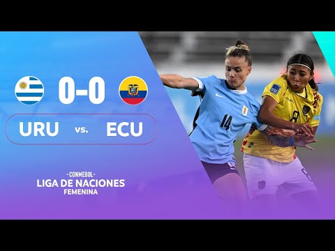 URUGUAY vs. ECUADOR | HIGHLIGHTS | CONMEBOL LIGA DE NACIONES FEMENINA