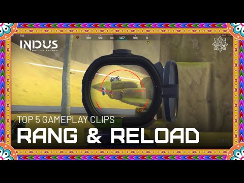 Top 5 Gameplay Highlights | Rang & Reload | Best of Closed Beta | Indus Battle Royale