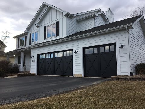YouTube video about: What are the benefits of black garage doors?