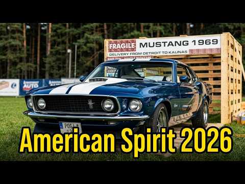American Spirit 2026 | Didžiausias amerikietiškų automobilių festivalis Lietuvoje