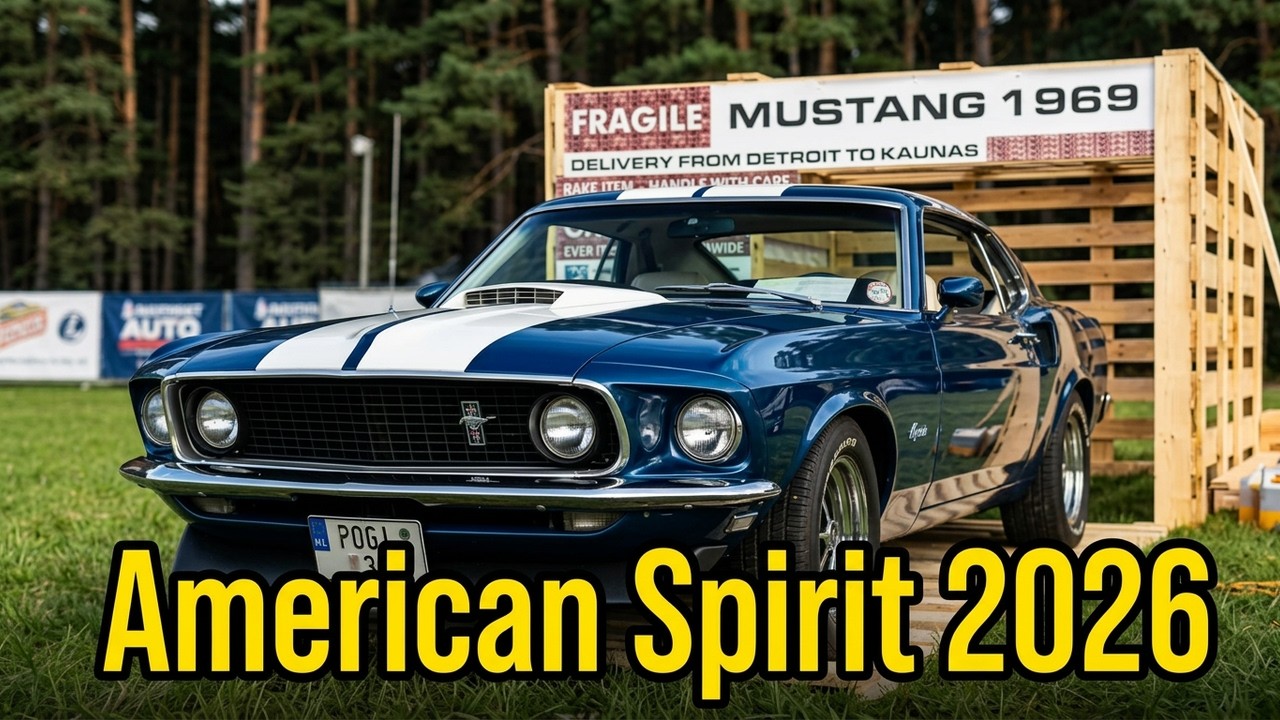 American Spirit 2026 | Didžiausias amerikietiškų automobilių festivalis Lietuvoje